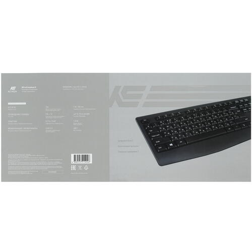 Купить Клавиатура проводная KEYRON Eclipse  5025759. Характеристики, отзывы и цены в Донецке