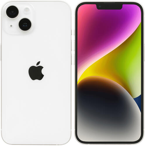 Купить 6.1" Смартфон Apple iPhone 14 128 ГБ белый  5072901. Характеристики, отзывы и цены в Донецке