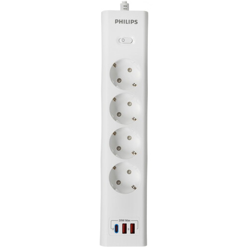 Купить Сетевой фильтр Philips CHP4346 белый  9158510. Характеристики, отзывы и цены в Донецке