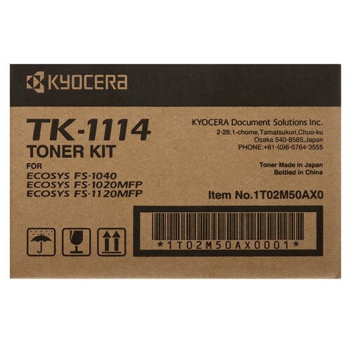 Купить Картридж лазерный Kyocera TK-1114 черный  5607236. Характеристики, отзывы и цены в Донецке