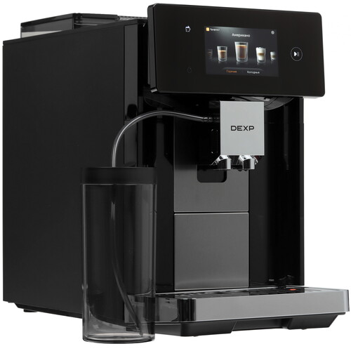 Купить Кофемашина автоматическая DEXP DAM-159AGC черный  9275035. Характеристики, отзывы и цены в Донецке