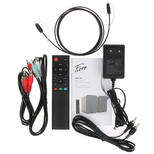 Купить Колонки Fiero BHS-100 коричневый  5049288. Характеристики, отзывы и цены в Донецке