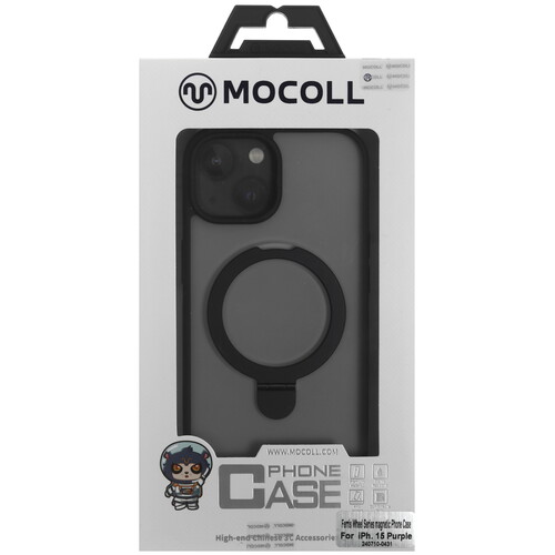 Купить Накладка  MOCOLL Ferris Wheel Series для Apple iPhone 15 фиолетовый/прозрачный  5466696. Характеристики, отзывы и цены в Донецке
