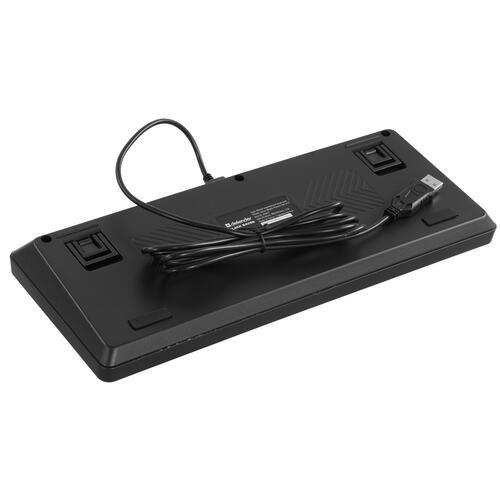Купить Клавиатура  проводная Defender Black Raven GK-417  5413472. Характеристики, отзывы и цены в Донецке