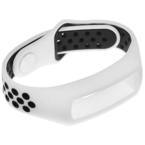 Купить Ремешок DF для HONOR Band 4/ 5 белый/черный  1640848. Характеристики, отзывы и цены в Донецке