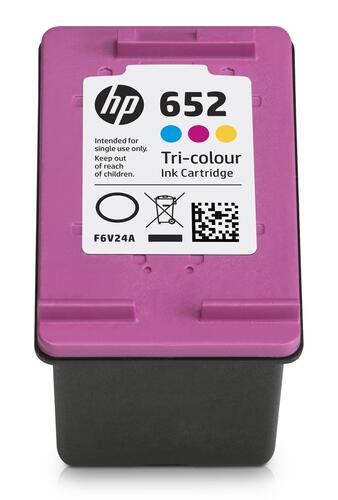 Купить Картридж HP 652 (F6V24AE) голубой, желтый, пурпурный  1023041. Характеристики, отзывы и цены в Донецке