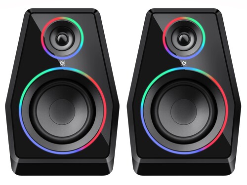 Купить Колонки Defender Solar 10 черный  9232563. Характеристики, отзывы и цены в Донецке