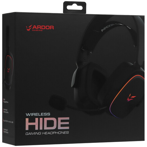 Купить Беспроводные/проводные наушники ARDOR GAMING Hide Wireless черный 2024  9076232. Характеристики, отзывы и цены в Донецке