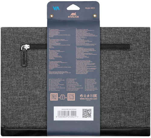 Купить 13.3" Чехол RivaCase Lantau 8803 черный  1391343. Характеристики, отзывы и цены в Донецке