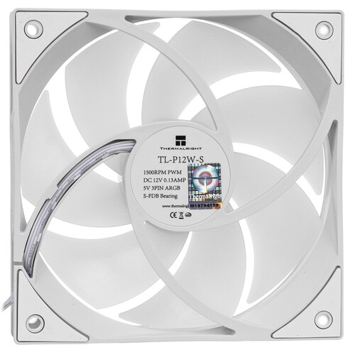 Купить Вентилятор Thermalright TL-P12W-S  белый  5615337. Характеристики, отзывы и цены в Донецке