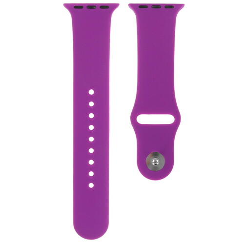 Купить Ремешок Zibelino для Apple Watch 38/ 40/ 41mm фиолетовый  9273308. Характеристики, отзывы и цены в Донецке