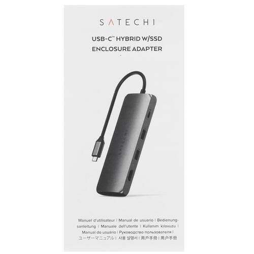 Купить Док-станция Satechi USB-C Hybrid Multiport Adapter  9122101. Характеристики, отзывы и цены в Донецке