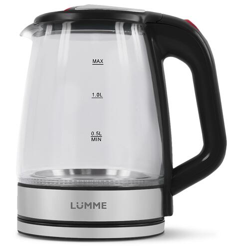 Купить Электрочайник LUMME LU-157 черный  8166487. Характеристики, отзывы и цены в Донецке
