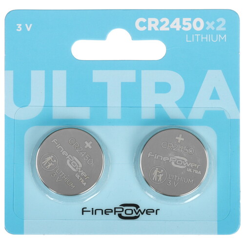 Купить Батарейка FinePower Ultra V.2 CR2450  5433167. Характеристики, отзывы и цены в Донецке