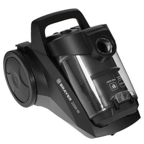 Купить Пылесос Brayer BR4204 черный  5316518. Характеристики, отзывы и цены в Донецке