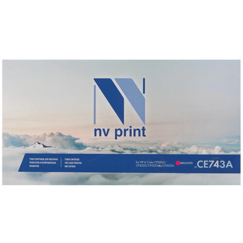 Купить Картридж лазерный NV Print CE743AM пурпурный  7968110. Характеристики, отзывы и цены в Донецке