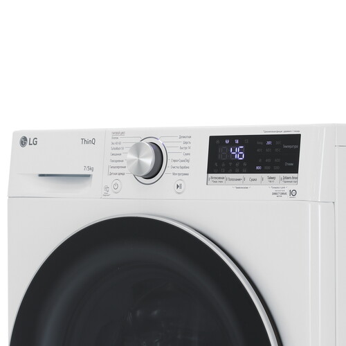 Купить Стирально-сушильная машина LG F2V5HG1W белый  5600218. Характеристики, отзывы и цены в Донецке