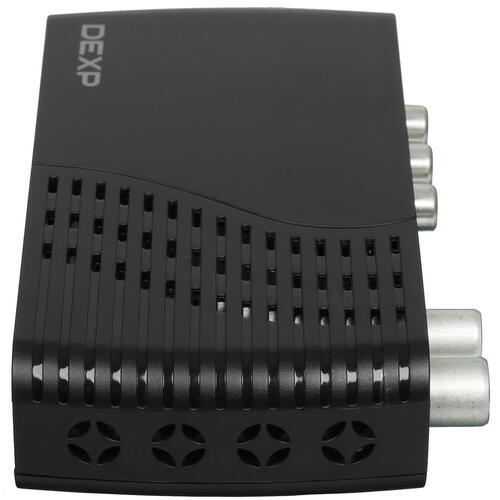 Купить Приставка для цифрового ТВ DEXP HD 8000P черный  5054368. Характеристики, отзывы и цены в Донецке