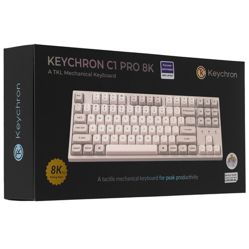 Купить Клавиатура  проводная Keychron C1 Pro  9307519. Характеристики, отзывы и цены в Донецке