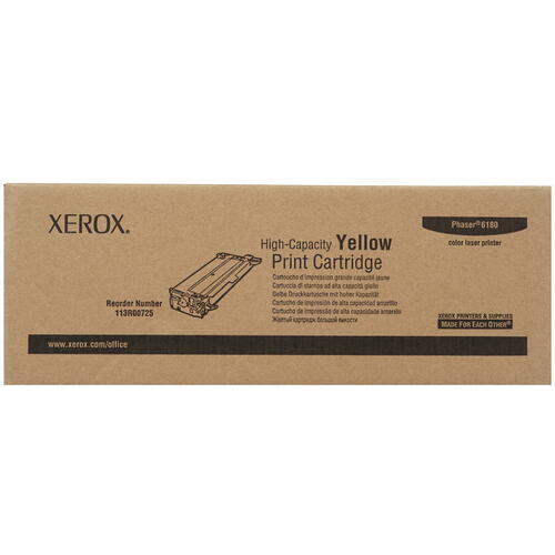 Купить Картридж лазерный Xerox 113R00725 желтый  7937068. Характеристики, отзывы и цены в Донецке
