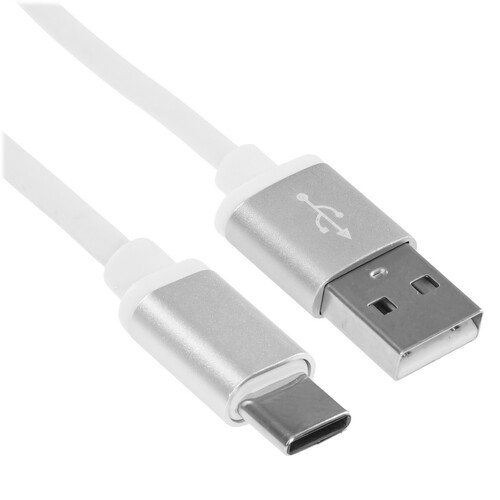 Купить Кабель круглый Cablexpert USB Type-C - USB 2.0 Type-A белый 1 м  5485403. Характеристики, отзывы и цены в Донецке