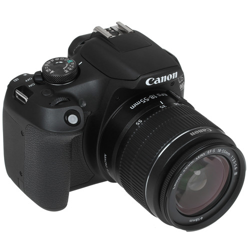 Купить Зеркальный фотоаппарат Canon EOS 2000D Kit 18-55mm DC черный  5068844. Характеристики, отзывы и цены в Донецке