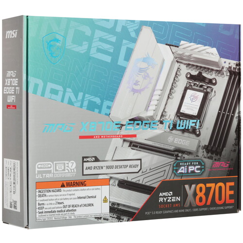 Купить Материнская плата MSI MPG X870E EDGE TI WIFI  5623370. Характеристики, отзывы и цены в Донецке