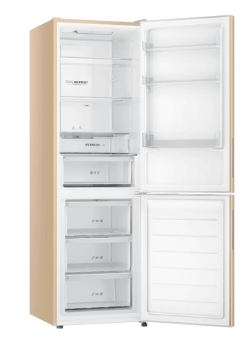 Купить Холодильник с морозильником   Haier CEF536CGG золотистый  9291524. Характеристики, отзывы и цены в Донецке