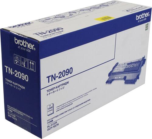Купить Тонер-картридж лазерный Brother TN-2090 черный  0132977. Характеристики, отзывы и цены в Донецке