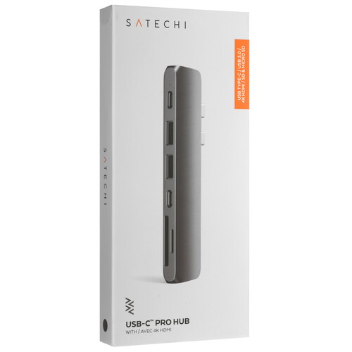 Купить Док-станция Satechi Aluminum Type-C Pro Hub Adapter  9073227. Характеристики, отзывы и цены в Донецке