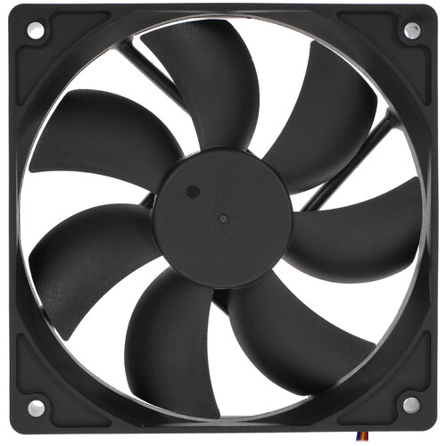 Купить Вентилятор Gembird [D12025HM-4] черный  5008441. Характеристики, отзывы и цены в Донецке