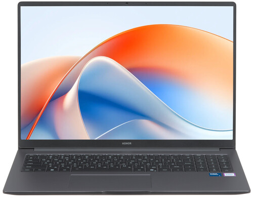 Купить 16" Ноутбук HONOR MagicBook X16 Plus 2025 серый  5608574. Характеристики, отзывы и цены в Донецке