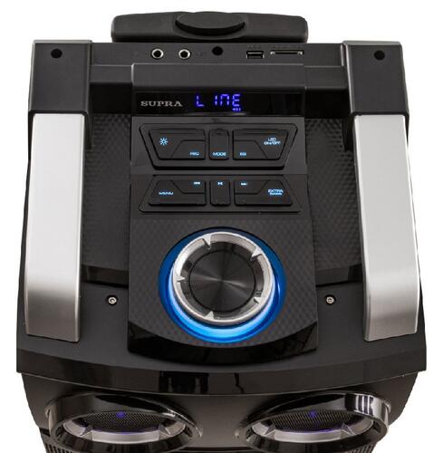 Купить Портативная аудиосистема SUPRA SMB-980, черный  9943490. Характеристики, отзывы и цены в Донецке
