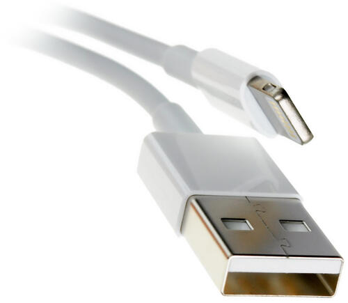 Купить Кабель круглый Apple Lightning 8-pin MFI - USB 2.0 Type-A белый 0.5 м  0198069. Характеристики, отзывы и цены в Донецке
