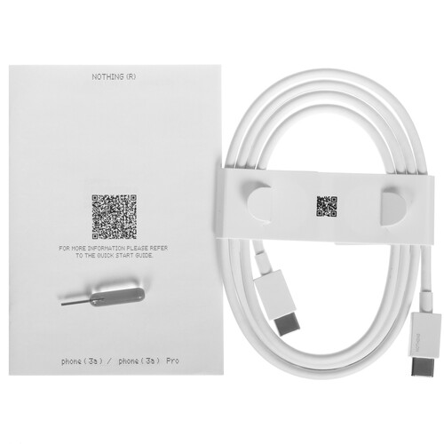 Купить 6.77" Смартфон Nothing Phone 3A 128 ГБ черный  5618668. Характеристики, отзывы и цены в Донецке