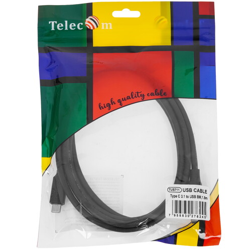 Купить Кабель Telecom USB 3.2 Gen 1 Type-C - USB 3.2 Gen 1 Type-B  9272193. Характеристики, отзывы и цены в Донецке