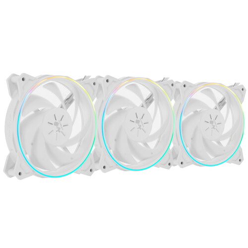 Купить Комплект вентиляторов InWin Sirius Pure ASP120 [ASP120FAN-3PK] белый  5615550. Характеристики, отзывы и цены в Донецке