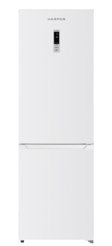 Купить Холодильник с морозильником   Harper RH5559B белый  9197175. Характеристики, отзывы и цены в Донецке