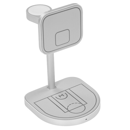 Купить Беспроводное зарядное устройство Magssory Basketball серебристый  9308943. Характеристики, отзывы и цены в Донецке