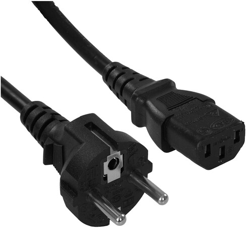 Купить Кабель питания Telecom IEC C13 - CEE 7/7  9146301. Характеристики, отзывы и цены в Донецке