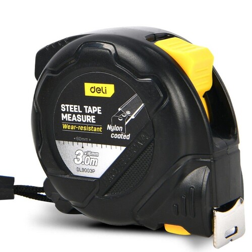 Купить Рулетка Deli DL9003P  9310941. Характеристики, отзывы и цены в Донецке
