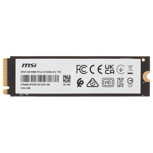 Купить 1000 ГБ M.2 NVMe накопитель MSI SPATIUM M560  5622967. Характеристики, отзывы и цены в Донецке
