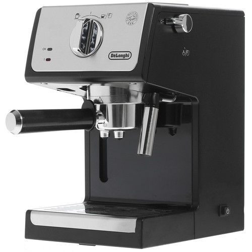 Купить Кофеварка рожковая DeLonghi Active Line ECP 33.21 черный  1269876. Характеристики, отзывы и цены в Донецке