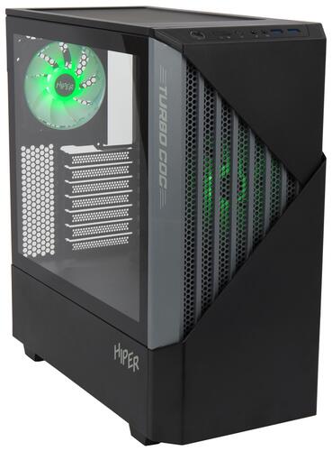 Купить Корпус HIPER Gaming CC BG  черный  9940683. Характеристики, отзывы и цены в Донецке