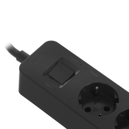 Купить Сетевой фильтр Harper UCH-510 черный  5362783. Характеристики, отзывы и цены в Донецке