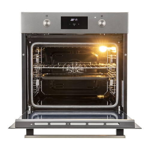 Купить Электрический духовой шкаф Gressel RU6EM7758110 серебристый  9256876. Характеристики, отзывы и цены в Донецке