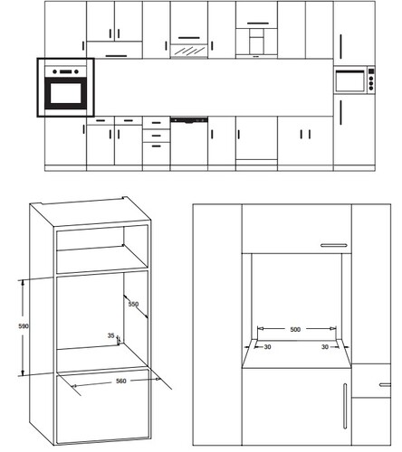 Купить Электрический духовой шкаф Gressel RU677EM69050 серебристый  9284762. Характеристики, отзывы и цены в Донецке