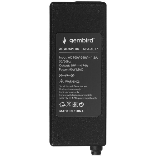 Купить Адаптер питания сетевой Gembird NPA-AC17  9178335. Характеристики, отзывы и цены в Донецке
