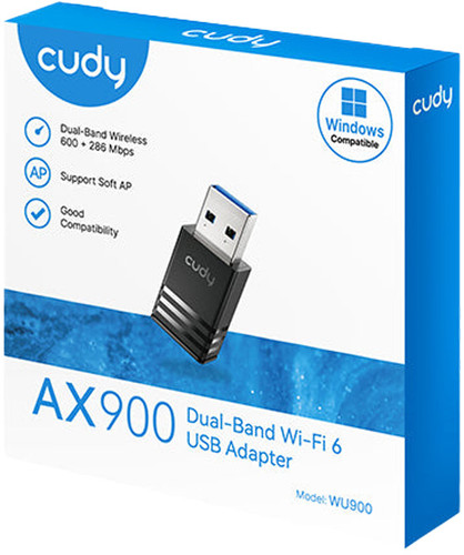 Купить Wi-Fi адаптер Cudy WU900  5639870. Характеристики, отзывы и цены в Донецке