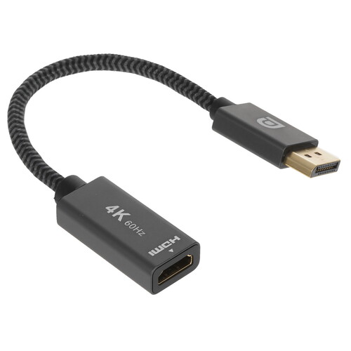 Купить Переходник однонаправленный Telecom DisplayPort - HDMI, 0.2 м  5343279. Характеристики, отзывы и цены в Донецке